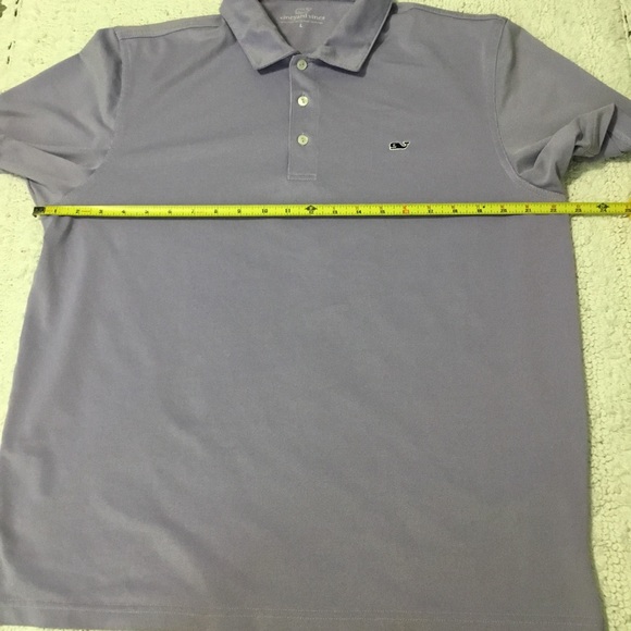 Vineyard Vines Made in Peru Light Purple Polo size L - Picture 9 of 11